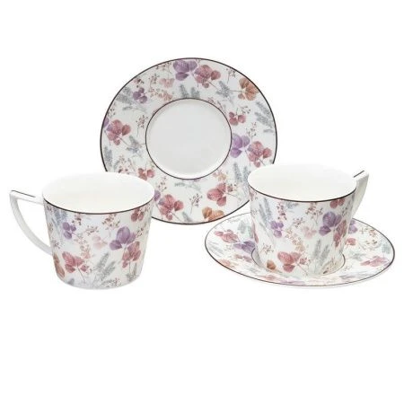 Чайный набор 4пр фарфор BLOSSOM на 2 персоны 250мл