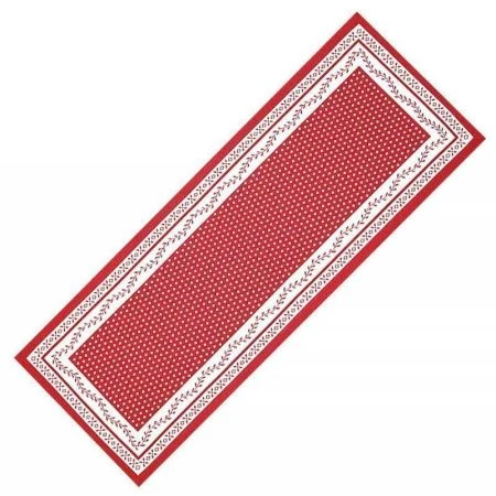 Салфетка новогодняя 40*100см гобелен НИДЕРЛАНДЫ бордовый