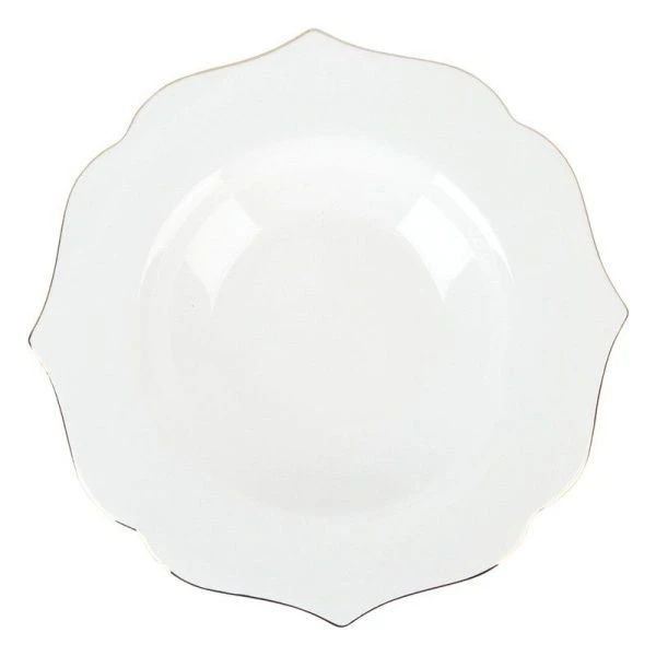 Салатник 23,5см фарфор Belle отводка золотом (18)