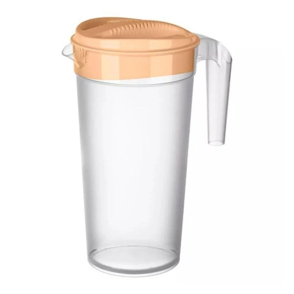 Кувшин 1,5л пластик оранжевый (9)