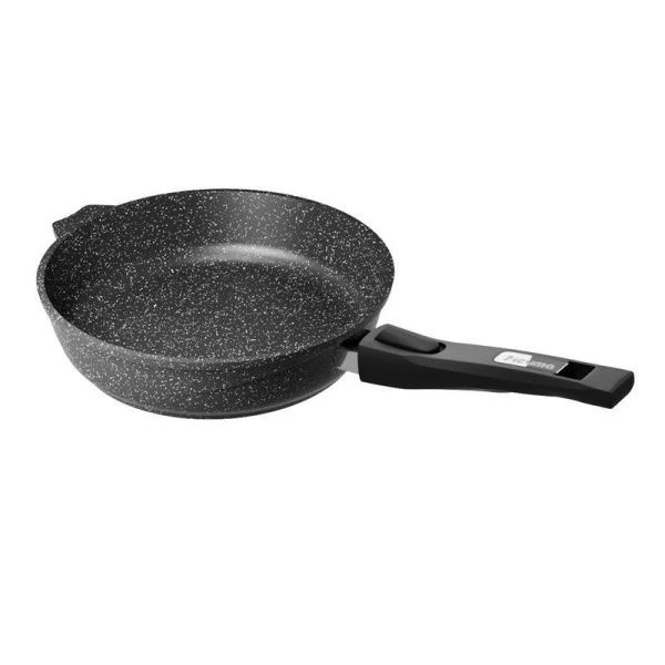 Сковорода 22см алюминий АП ГРАНИТ без крышки съемная ручка (10)