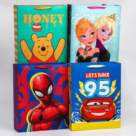 Пакет ламинированный 31*40*11см вертикальный МИКС (12)