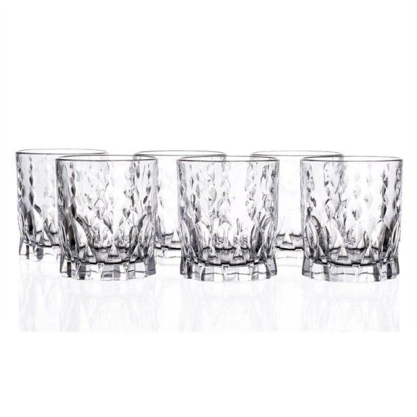 Стаканы для виски набор 6шт 340мл стекло МЭРИЛИН RCR