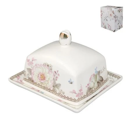 Масленка фарфор АДЕЛИНА 150мл подар.уп. 175-42013 (18)