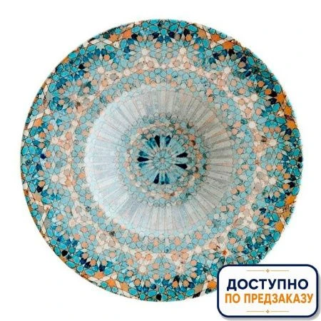 Тарелка глубокая 270мл 24см фарфор МОЗАИК S-MT-LUCMZBNC24CK (12)