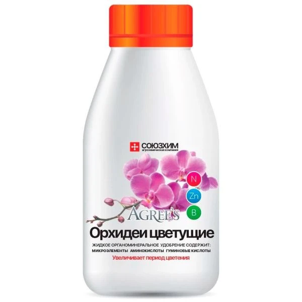 Удобрение жидкое органоминеральное 250мл Орхидея цветущая (20)
