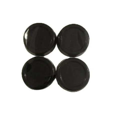 Подставки антивибрационные для стиральных машин и холодильников набор 4шт круглые черные (125)