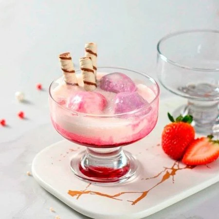 Креманки набор 3шт D10,5см H8,9см стекло АЙСВИЛЬ (8)