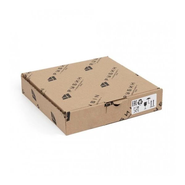 Часы настенные 21см пластик РУБИН Классика золото (10)