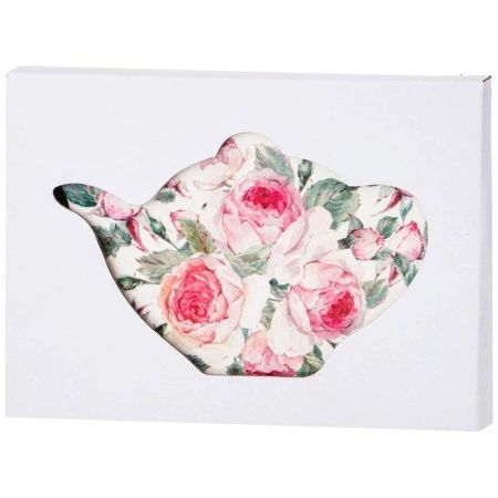 Подставка под горячее 13*18,5см фарфор ВИНТАЖ.ПИОНЫ