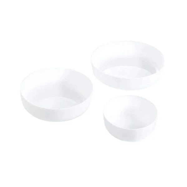 ДИВАЛИ БЕЛ Набор форм для запекания стекло жаропрочное 3пр 26/22/18см (4)