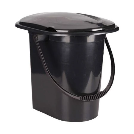 Ведро-туалет 17л 39*35*39,5см пластик ЭКОНОМ (10)