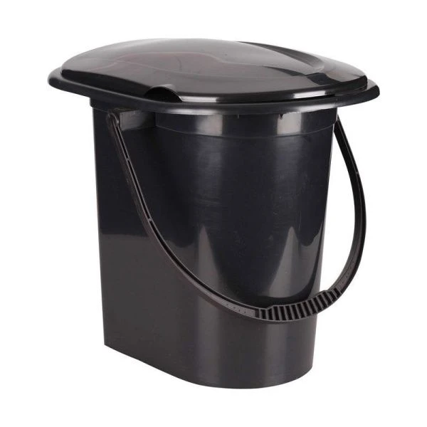 Ведро-туалет 17л 39*35*39,5см пластик ЭКОНОМ (10)