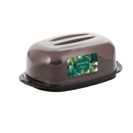 Контейнер для продуктов 29*17*10,5см пластик Neo Luxe дымчатый кварц (16) ВЫВОД