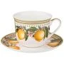 Чайный набор 2пр фарфор ЛИМОНЫ на 1 персону 450мл (24)