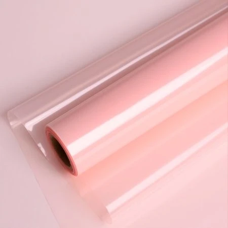 Пленка цветная 45мкм 58см*10м гласс пудра (50)