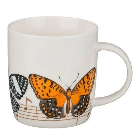 Кружка 380мл керамика БАБОЧКА (12/48)