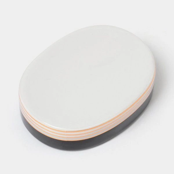 Набор для ванной "Лили", 4 предмета (мыльница, дозатор для мыла, 2 стакана), цвет черный   4330029