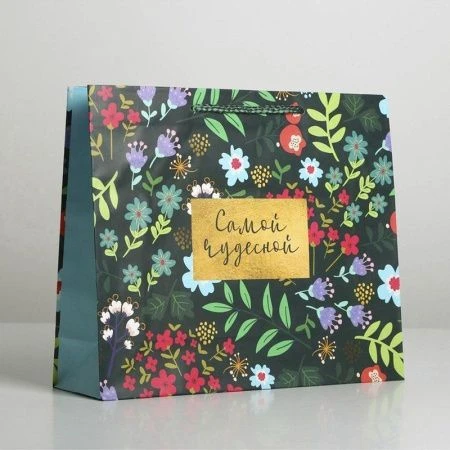 Пакет ламинированный 25*21*8см Present for you (1)