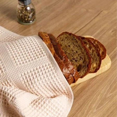 Полотенце вафельное 35*75см 002 бежевый 300гр