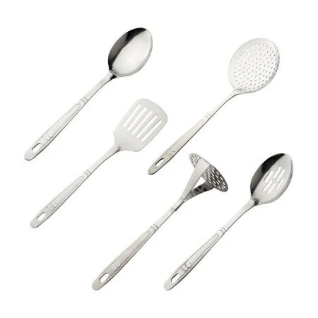 Набор кухонных принадлежностей 6пр нерж.сталь на мет.подставке арт.5230