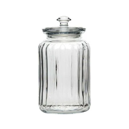 Банка для сыпучих продуктов 2,5л стекло ВИВА с крышкой (6)