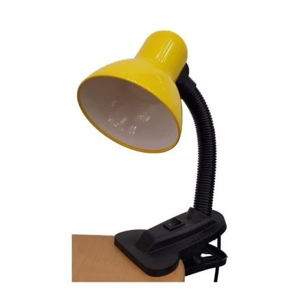 Лампа-прищепка с выключателем светодиодная металл/пластик UTLED 123 желтая 8Вт, шнур 1,5м (12)