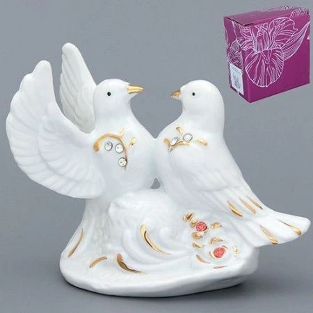 яяяФигурка Голубки 12*6*11см