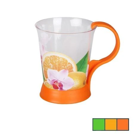 Стакан 250мл пластик с подстаканником (24)