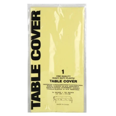 Скатерть 137*274 одноразовая ЖЕЛТАЯ, 0,03мк JC-5155 (144)