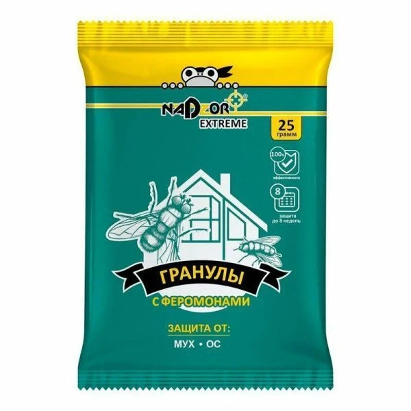 Гранулы от мух Extreme с феромонами 25г Nadzor (50)