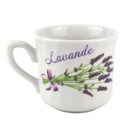 Кружка 220мл фарфор Забава ЛАВАНДА (12) 8231 LG
