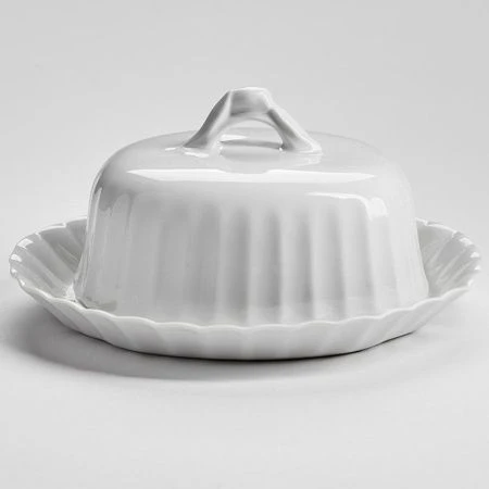 Масленка 600мл фарфор БЕЛЬЕ Тюльпан (8)