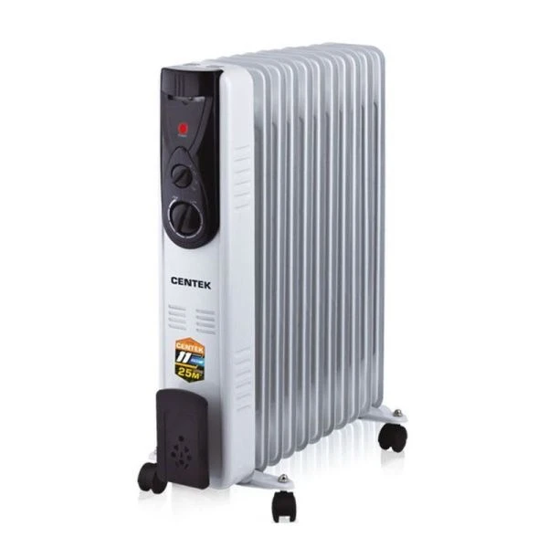 Обогреватель масляный Centek CT-6202 2500Вт 11 секций 25м, 3 режима,терморегулятор,защ.от перегрева