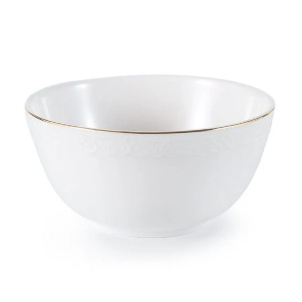 Салатники набор 4пр 300мл фарфор КРУЖЕВО (6)