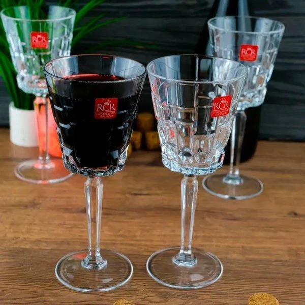 Бокалы для вина набор 6шт 200мл стекло ЭТНА RCR (6)