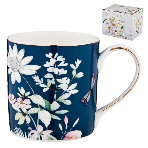 Кружка 400мл фарфор ЛЕТНИЙ ВЕЧЕР (48)