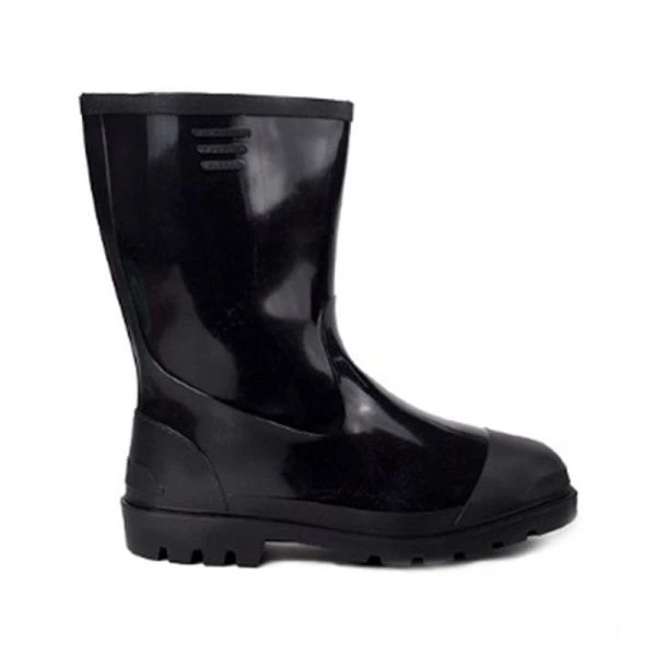 Сапоги резиновые мужские без утеплителя черные 40 (10)
