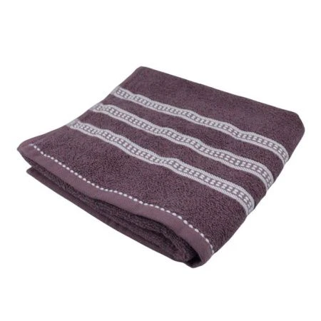 Полотенце махровое 50*90см ПОРТО темно-лиловый 400гр