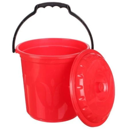 Ведро 8л пластик ТЮЛЬПАН с крышкой мерное Ар (10/40)