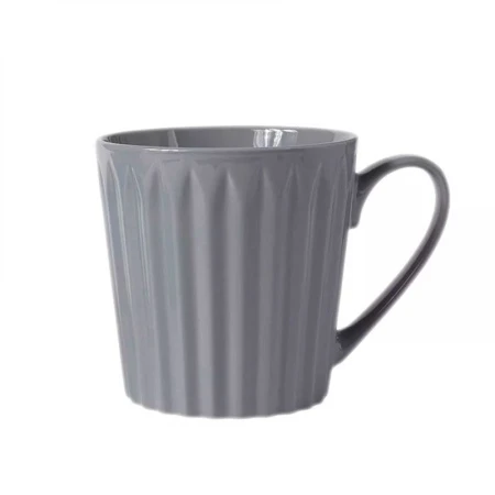 Кружки набор 4пр 380мл фарфор Nova серый Геометрия подар.уп. MW475-DI0431 (4)