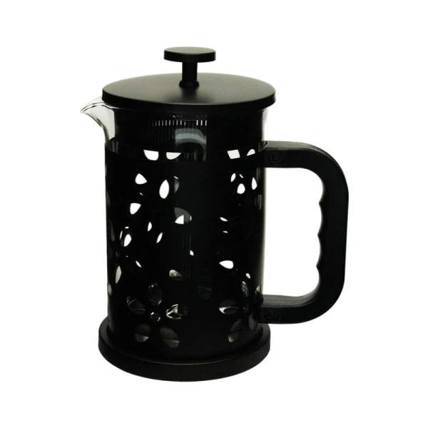 Френч-пресс 800мл пластик/стекло Цветы JC-15538 (24)