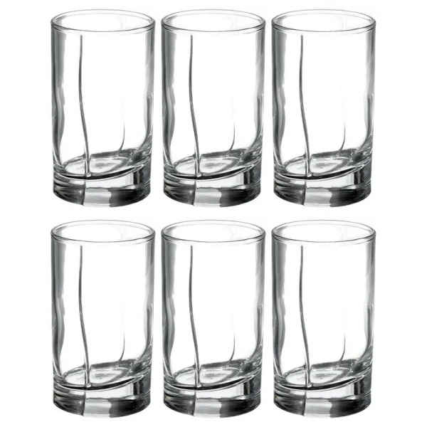 Стопки для ликера набор 6шт 60мл стекло ЛУНА (12)