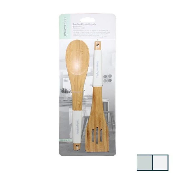 Набор кухонных принадлежностей 2пр (ложка, лопатка) SK-8082/JC-14294 (36)