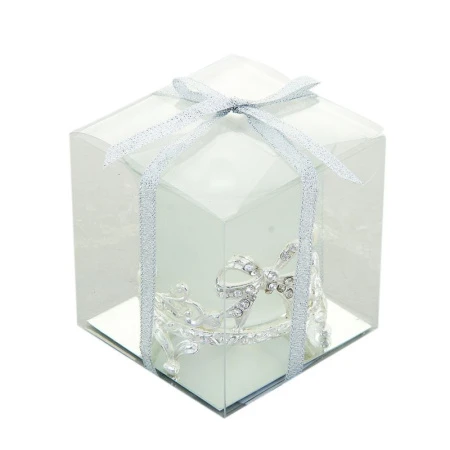 Подсвечник металлический ренессанс Бантик узор