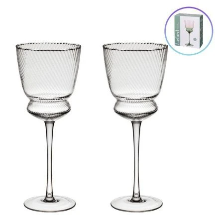 Бокалы для вина набор 2шт 380мл стекло Twist & Shine (10)