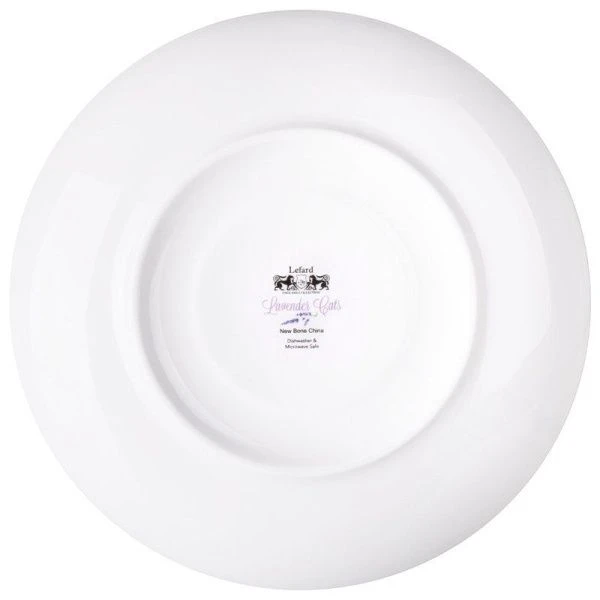 Чайный набор 2пр фарфор ЛАВАНДОВЫЕ КОТЫ на 1 персону 350мл (24)