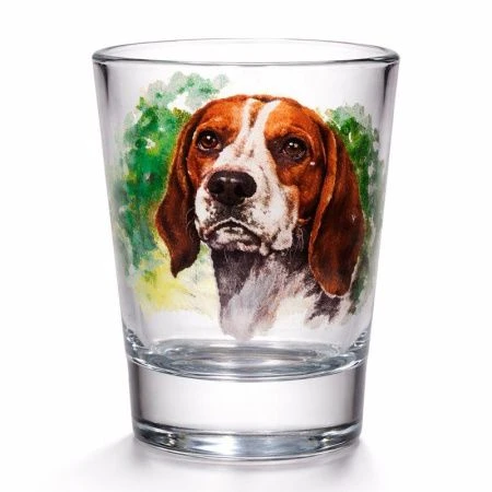 Набор подарочный стекло 7пр Охота (пепельница, 6стопок) (6)