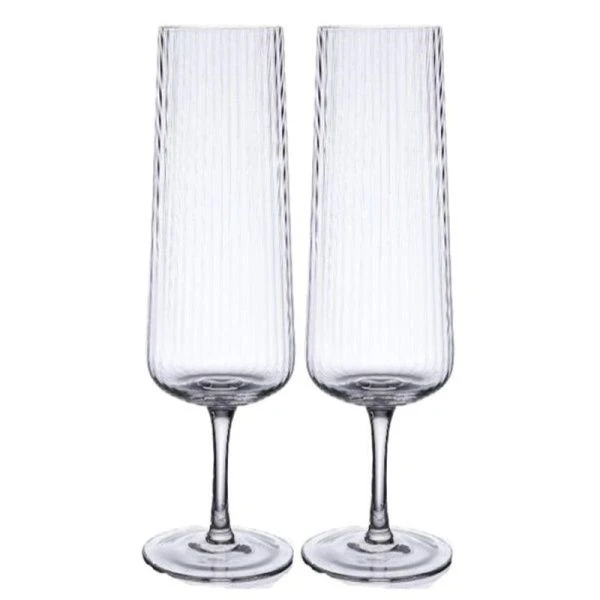 Бокалы для вина набор 2шт 400мл 5,8*7,5*18см стекло Bar Line подар.уп KY-042/JC-18292 (24)