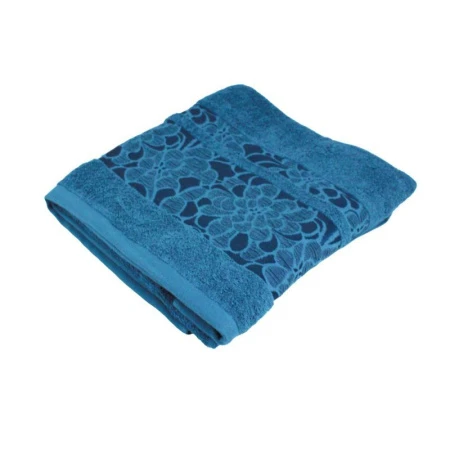 Полотенце махровое 70*135см Пион дымчатый 420гр